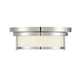 thumbnail image 2 of Trade Winds Lighting 2-Light Ceiling Light In Polished Nickel, 2 of 7