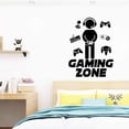 thumbnail image 1 of Adhesivos de pared Gaming Zone Cartoon Gamer Silhouette, 1 of 2