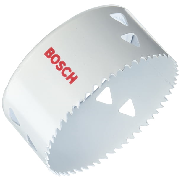 Sierra perforadora BOSCH HBT412 bimetálica con ranura en T de 10,5 cm