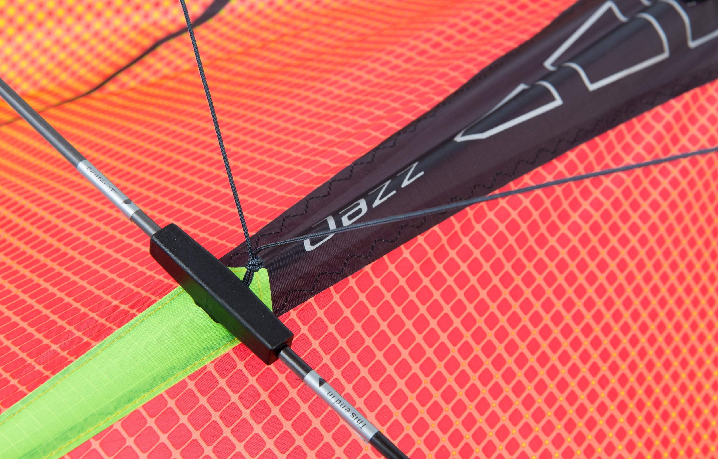 Prism Kite Technology Jazz Dual-line Sports Kite, Ready to Fly with Flying Lines, Wrist Straps, Winder, Instructions and Storage Bag