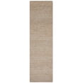 thumbnail image 2 of Rugsotic Carpets Hand Knotted Sumak Jute 2'6''x10' Runner Area Rug Contemporary Ivory J00012, 2 of 6