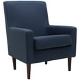 thumbnail image 6 of Mainstays Kinley Lounge Arm Chair, Navy Polyester Fabric, 6 of 6
