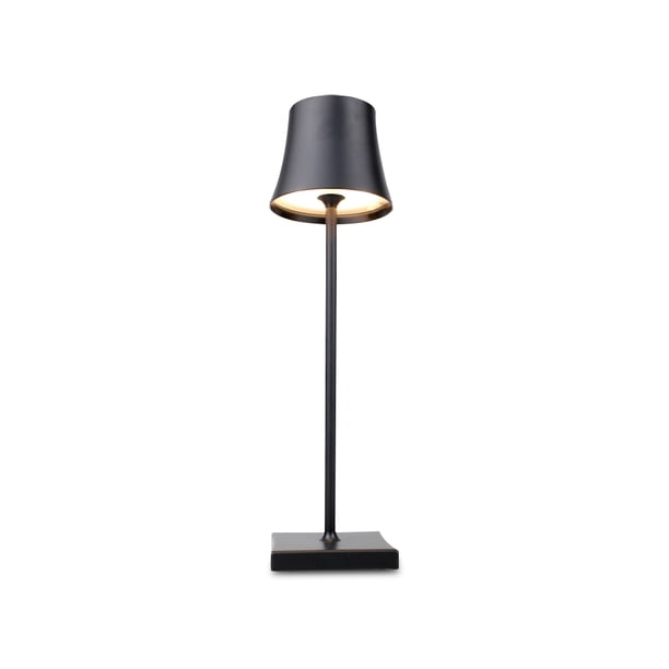 Cateissary Luz de mesita de noche Decoración LED Lámparas de escritorio brillantes regulables regulables recargables Iluminación de estudio de dormitorio Iluminación y accesorios Negro Cateissary HA011369-02B