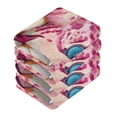 thumbnail image 4 of BZSMCE Towel Cotton Face Towel Soft Hand Towels Fashion Pink Leopard & Soccer Pattern, 4 of 9