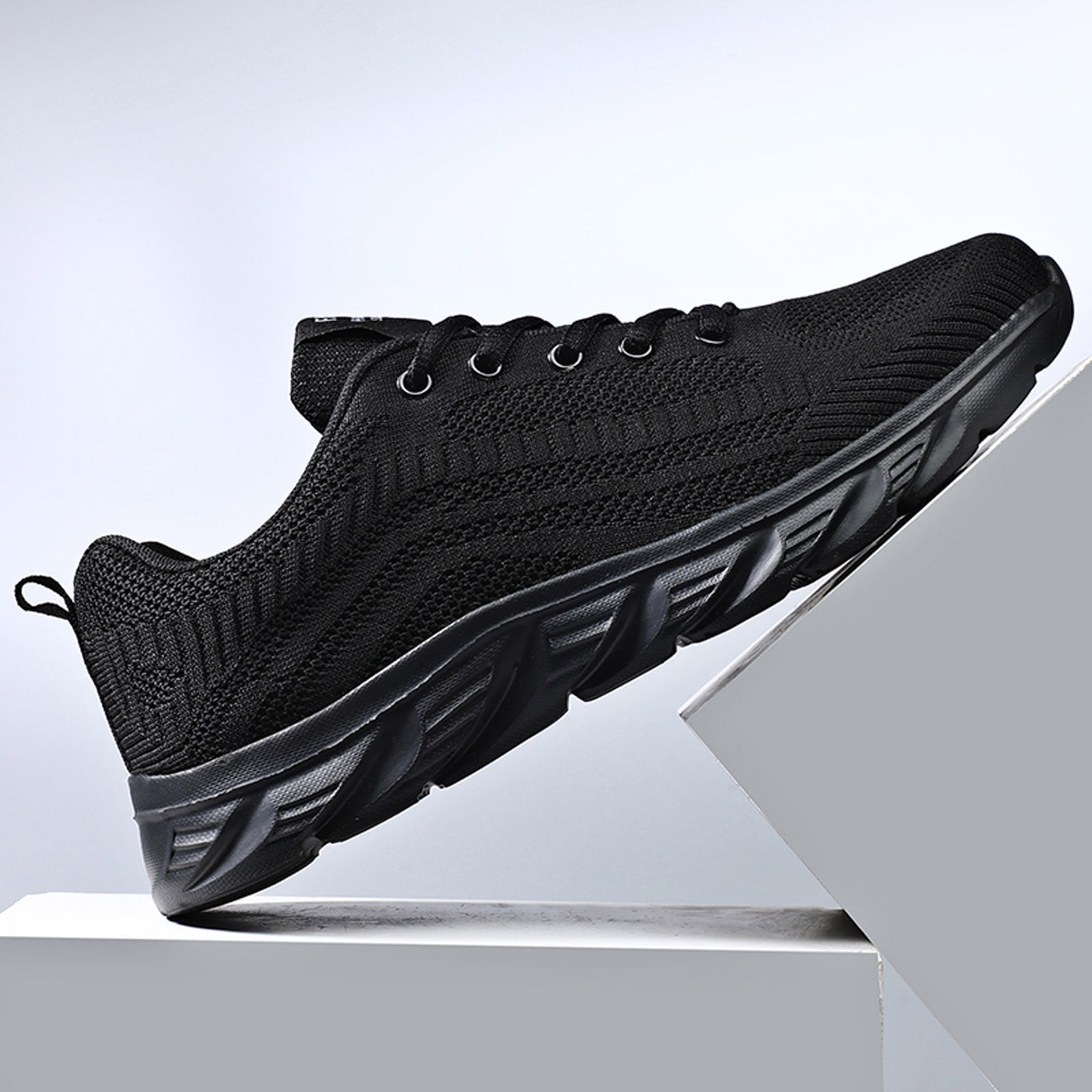 Tennis Shoes Men Men's Core Jogger Sneakers Black,41
