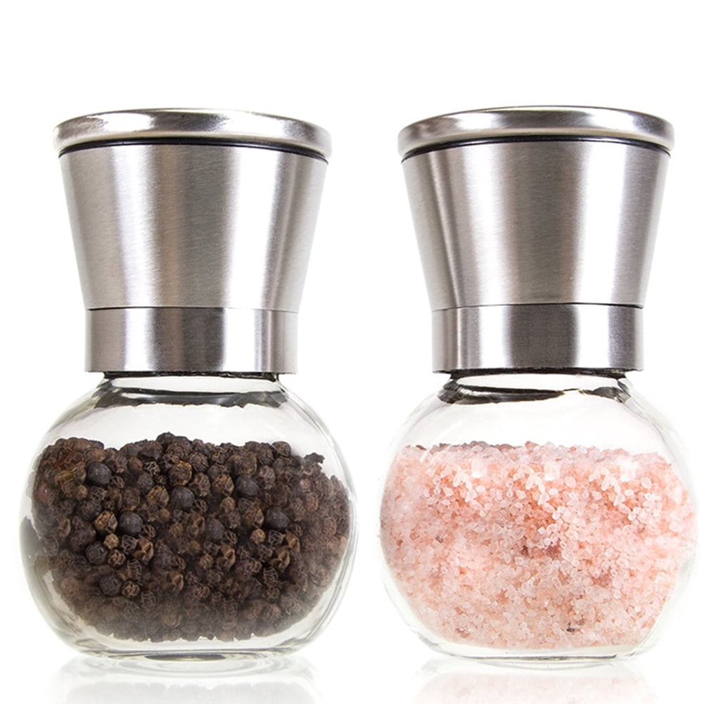 1PCS Electric Salt Pepper Grinder Mill Shakers Set Adjustable Stainless Steel