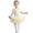 A335 Yellow, variant on Children Girls Dance Romper Short Sleeve Color Block V Neck Summer Fashion Casual Bodysuits Pink Size 4-5 Years
