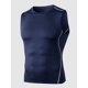 thumbnail image 5 of Camiseta sin mangas de compresión para hombre, sin mangas, de secado rápido, mallas ajustadas, Top F Abanopi Hombres chaleco deportivo, 5 of 7