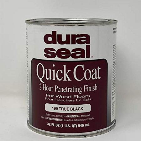 Dura Seal Quick Coat Penetrating Finish - True Black - Quart