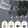 thumbnail image 2 of Escuadra de combinación de 300 mm - Métrica - Escuadra de combinación de metal universal y precisa con tope y herramienta de trazado - Herramienta de medición profesional de gama alta, 2 of 8