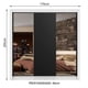 thumbnail image 3 of Ropero Closet Madesa Lyon Plus 3 Puertas Con Espejos B/N, 3 of 5