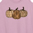 thumbnail image 3 of Instant Message - Brown Plaid Pumpkins - Women's Racerback Tank Top, 3 of 6