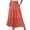 21# Watermelon Red, variant on Womens Floral Midi Skirt with Pockets High Elastic Waist Flowy Ruffle Casual Summer Boho Aline Skirts Turquoise XL