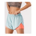 thumbnail image 2 of Women Sport Running Shorts 2 in 1 Gym Athletic Fitness with Pockets, Blue, X-Large, 2 of 4