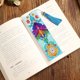 thumbnail image 2 of Cuadros Decorativos DIY diamante pintura cuero marcapáginas libélula borla libro marcas arte (S70) DQrwqpou Nuevos Originales, 2 of 5