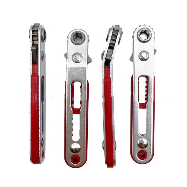Multifunctional Two-Way Ratchet Screwdriver Set Corner Bend Right