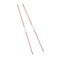 thumbnail image 2 of S SERENABLE 2 Pieces Golf Alignment Stick Golf Alignment Rod for Beginners Golf Training Red, 2 of 9