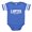 Royal Blue, variant on CafePress - Funnylawyerblack1 - Cute Infant Baby Football Bodysuit