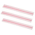 thumbnail image 4 of Plastic Binding Spine, Loose Leaf Rings Detachable  For Home Or School Use Pink, 4 of 8