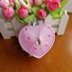 thumbnail image 2 of Women Girls Make Up Mirror Portable Travel Organizer Cosmetic Organizer Jewelries Case Jewelry Storage Box Heart Shape, 2 of 5