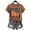 14# Light Brown, variant on Halloween Women's Fall Short-Sleeve T-Shirts Autumn Pumpkin Printed Tshirts Western Country Music Graphic Tees Gray S