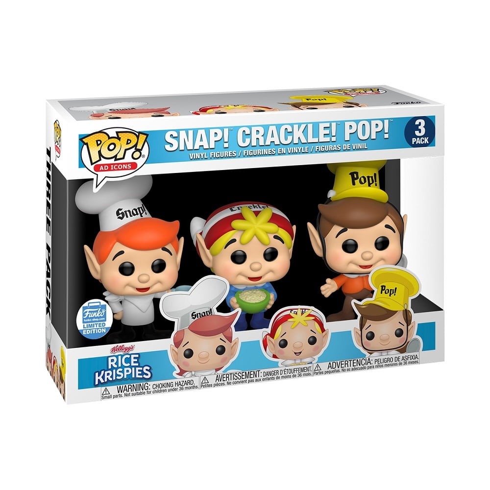 Funko POP - AD Icons - Rice - Snap Crackle and Pop - Pack - Vinyl Collectible Walmart.com