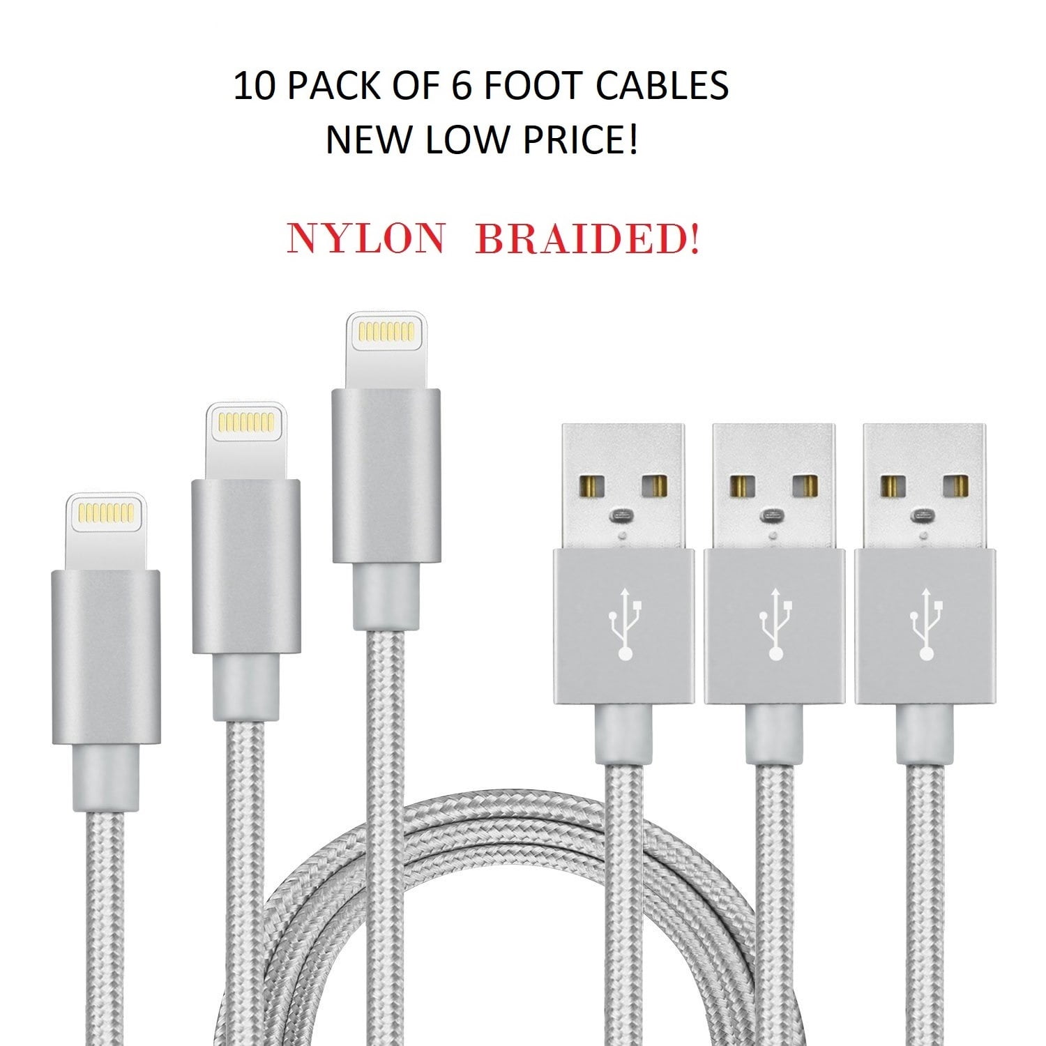 10 pack lightning cables for griffin multidock 2 10 pack lightning cables for griffin multidock 2