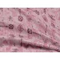 thumbnail image 4 of oneOone Rayon Peach Fabric Geometric Texture Sewing Craft Projects Fabric Prints By Yard 56 Inch Wide, 4 of 5
