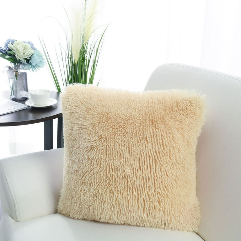 Camel color best sale pillow cover