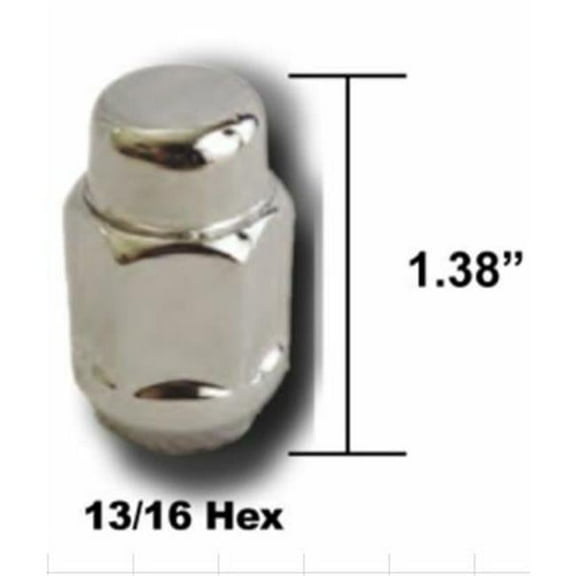 West Coast Accessories W3412H-2 Wheel Lug Nut & Install Kit, 2 Pack