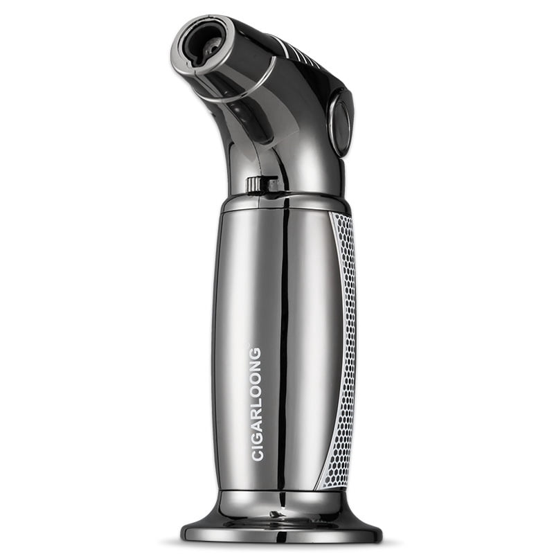 Cigar Lighter Windproof Direct Punch Oversized Desktop Cigar Electronic Cigarette Lighter