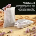 thumbnail image 4 of Injueey Bolsas de té Telas no tejidas Bolsas de té perfumadas de alimentaria vacías con colador suelto Bolsa de hierbas con cordón 100pcs Teteras TYPE5 100 pièces 8x10cm Injueey JJ8491-04, 4 of 6