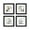 Black Framed Version, variant on Gallery Pops Disney Mickey and Friends - Donald Expressions Wall Art Bundle (4-Pack)