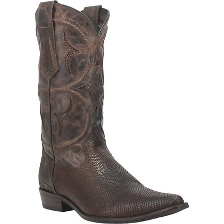 

Men s Dingo Dodge City Snake PRINT Boots Brown