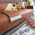 thumbnail image 2 of Waterproof Sofa Cover Pet Dog Cat Kids Mat Urine Pad Protector Non-Slip Couch Slipcovers Universal Sofa Covers for Living Room (A2,110x210cm 1pc), 2 of 6