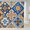 Bronze, variant on Mexican Tiles Mexico Talavera Tiles Shower Curtain Boho Vintage Mandala Bathroom Curtain for Kids Adults Exotic Ethnic Floral Shower Decor