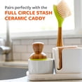 thumbnail image 4 of Full Circle Bubble Up Dish Brush, Green, 4 of 9