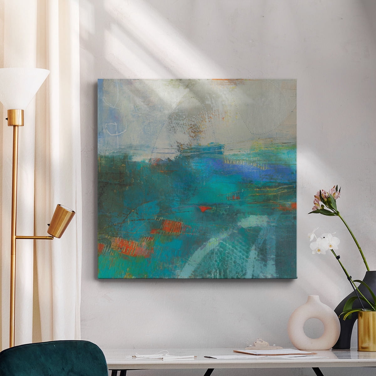 Wexford Home Keek II-Premium Gallery Wrapped Canvas, 16" x 16" - Ready to Hang