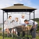 thumbnail image 5 of Lona de Repuesto para Toldo de Gazebo para Parrilla Hugline 5x8 L-GG001PST-F, 5 of 5