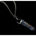 thumbnail image 2 of Harmonize Pencil Pendant Lapis Lazuli Reiki Healing Crystal Balancing Single Point Wand 7 Chakra Balancing Therapy, 2 of 4