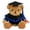 Blue, variant on Personalized Diy Graduation Bear Plush Bear With Custom Name & School Text Graduation Keepsake Gift(Pink-27Cm)