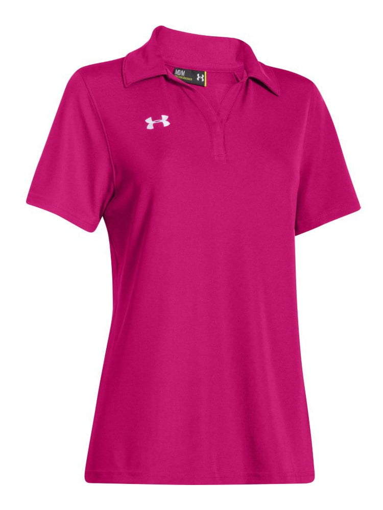 under armour tropic pink polo