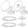thumbnail image 1 of Piezas para extractor de leche Maymom compatibles con Spectra S1 S2 19 mm, 1 of 8