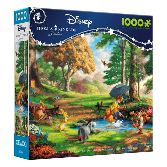 Ceaco Winnie the Pooh I 1000 Piece Interlocking Jigsaw Puzzle