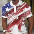 thumbnail image 6 of Afuyipoi Men's Cotton T-shirt,Round Neck Loose Fit Summer Solid Color T White XL, 6 of 6