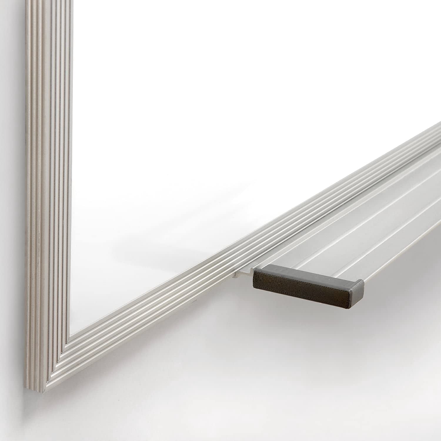 Ghent 36.5" x 60.5" Silver Aluminum Frame Non-Magnetic Whiteboard