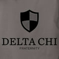 thumbnail image 3 of CafePress - Delta Chi Vertical Black Logo T Shirt - Womens Comfort Colors® Shirt, 3 of 4