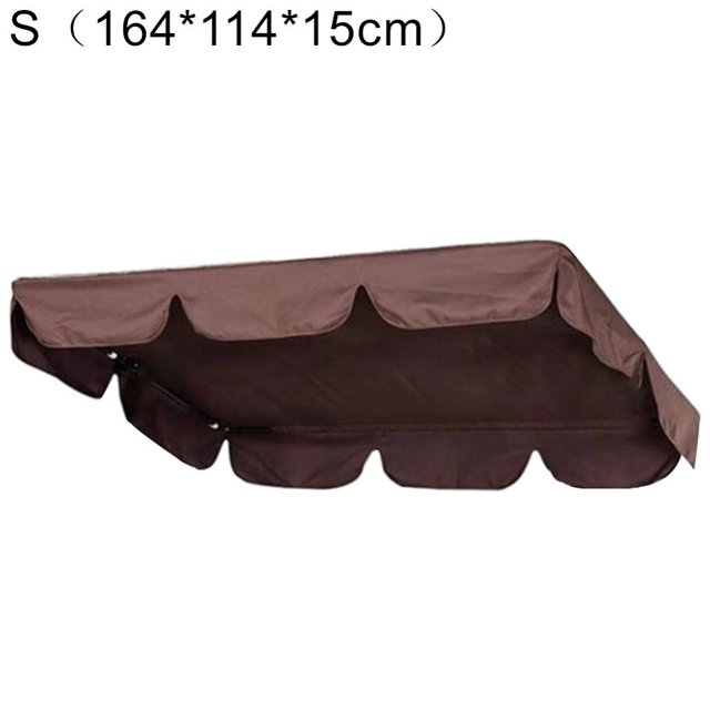 LOVEVER Auvents d'Extérieur 72” x 48” Beige Unis Imperméables