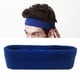 thumbnail image 3 of 12 diademas de entrenamiento para mujeres y hombres, bandas elásticas anchas para yoga, gimnasio, deportes, bandas para el sudor que absorben la humedad para hacer ejercicio, fitness, correr, tenis,, 3 of 8