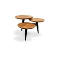 thumbnail image 4 of Moti Edna 35" Multi Level Mid-Century Solid Wood Coffee Table in Natural, 4 of 4